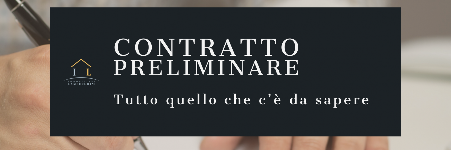 IL CONTRATTO PRELIMINARE DI COMPRAVENDITA (o compromesso): 